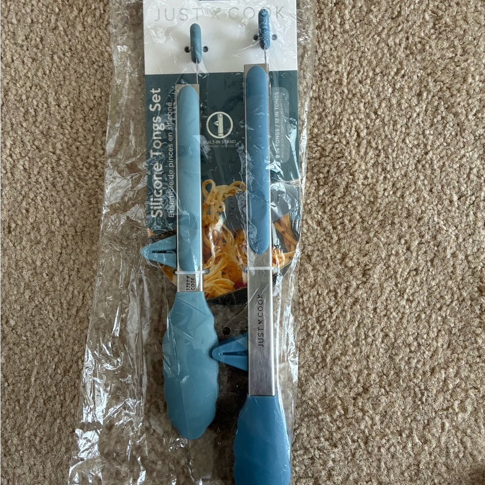 Silicone Tongs Set